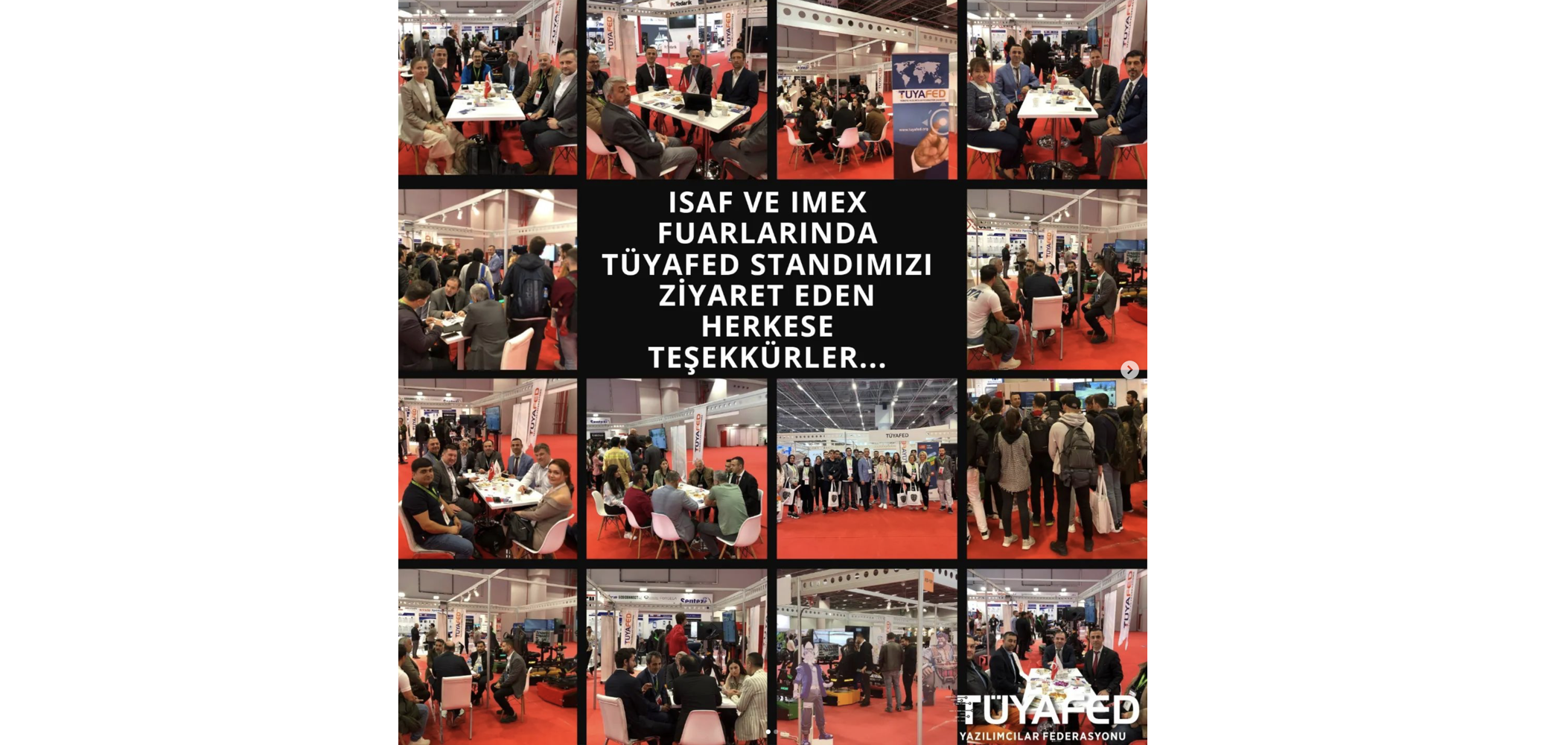 IMEX ve ISAF 2022 Fuarlarında Tüyafed Standımızı Ziyaret Eden Herkese Teşekkürler
