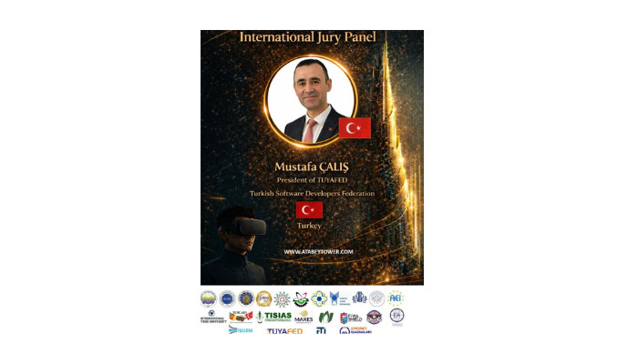 TÜYAFED Başkanı Mustafa Çalış, 22–25 Şubat 2026’da Metaverse’te Düzenlenecek “The First International Invention and Innovation Exhibition &amp; Competition” Jüri Üyeliğiyle Federasyonu Temsil Edecek