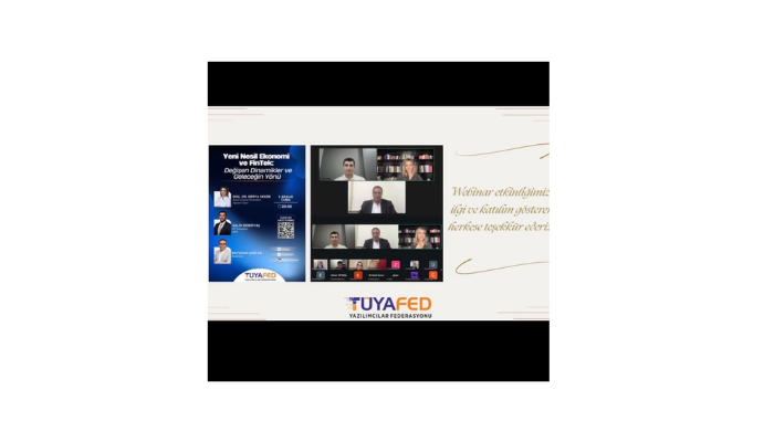 TÜYAFED Finans Komitesi, İkinci Webinar Etkinliği ile Finans Ekosisteminde Bilgi Paylaşımını Güçlendirdi