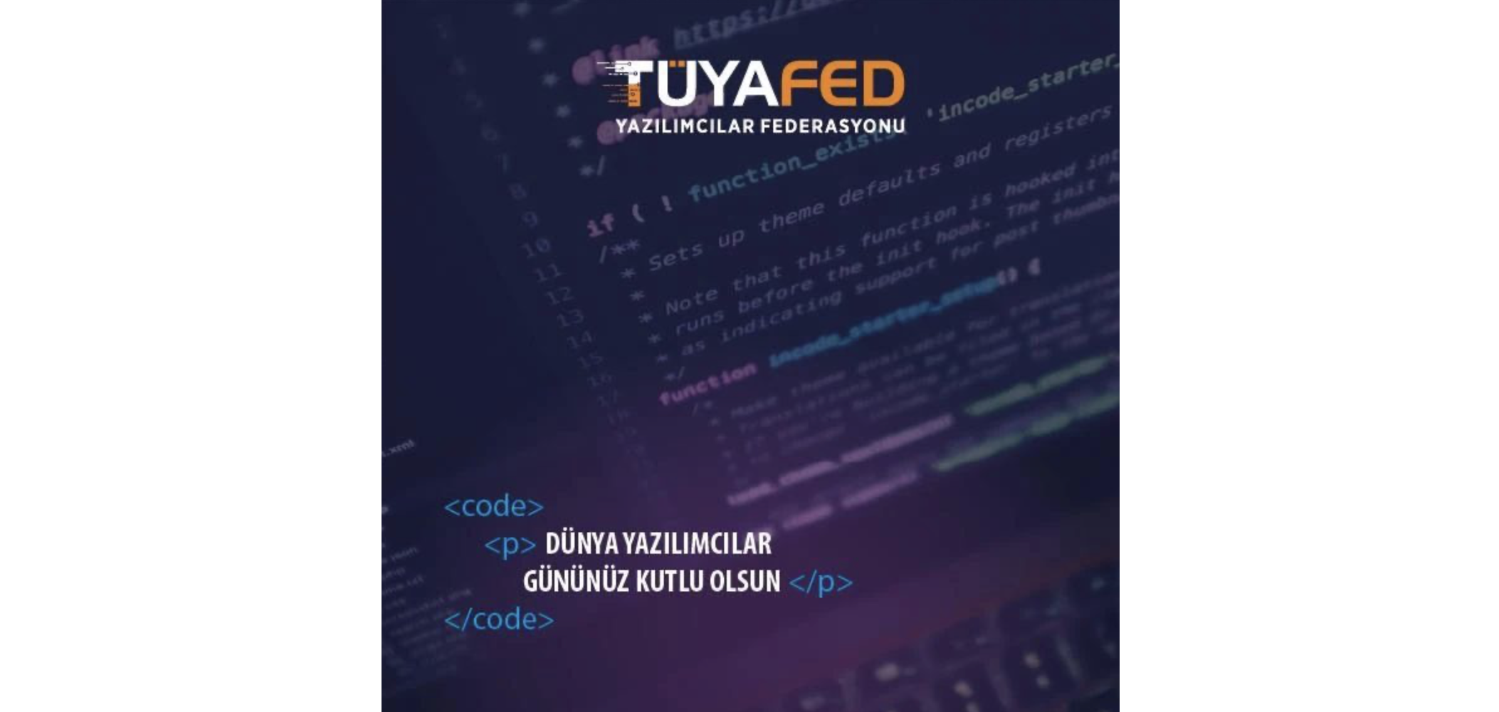 13 Eylül Dünya Yazılımcılar Günü Kutlu Olsun