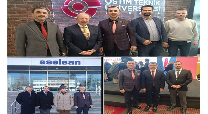 Tüyafed Yazılımcılar Federasyonu Ankara temasları çerçevesinde.