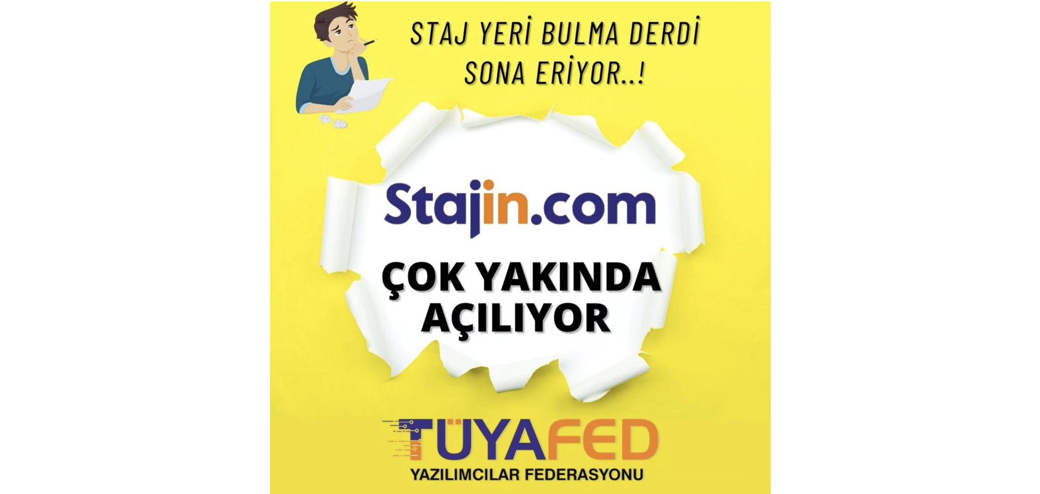 TÜYAFED’den Türkiye’de Bir İlk: “Stajin.com” Stajyer-Firma Buluşma Platformu