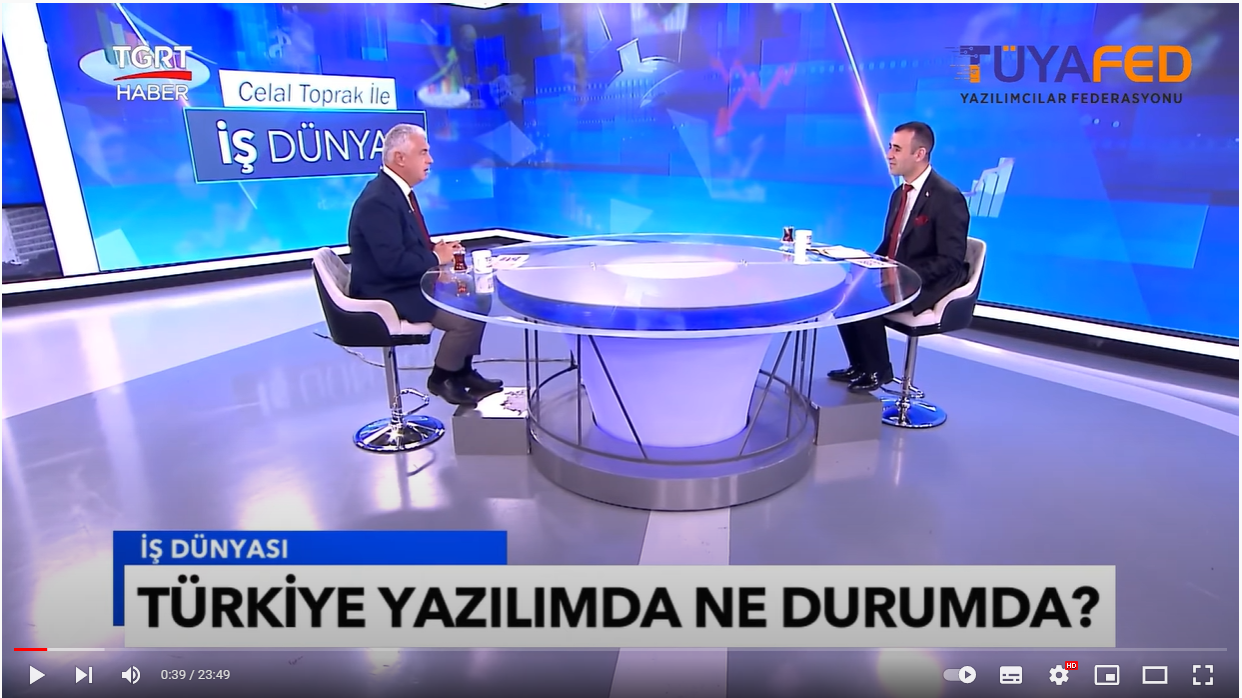 GENEL BAŞKANIMIZ MUSTAFA ÇALIŞ TGRT HABER DE CELAL TOPRAK'A KONUK OLDU