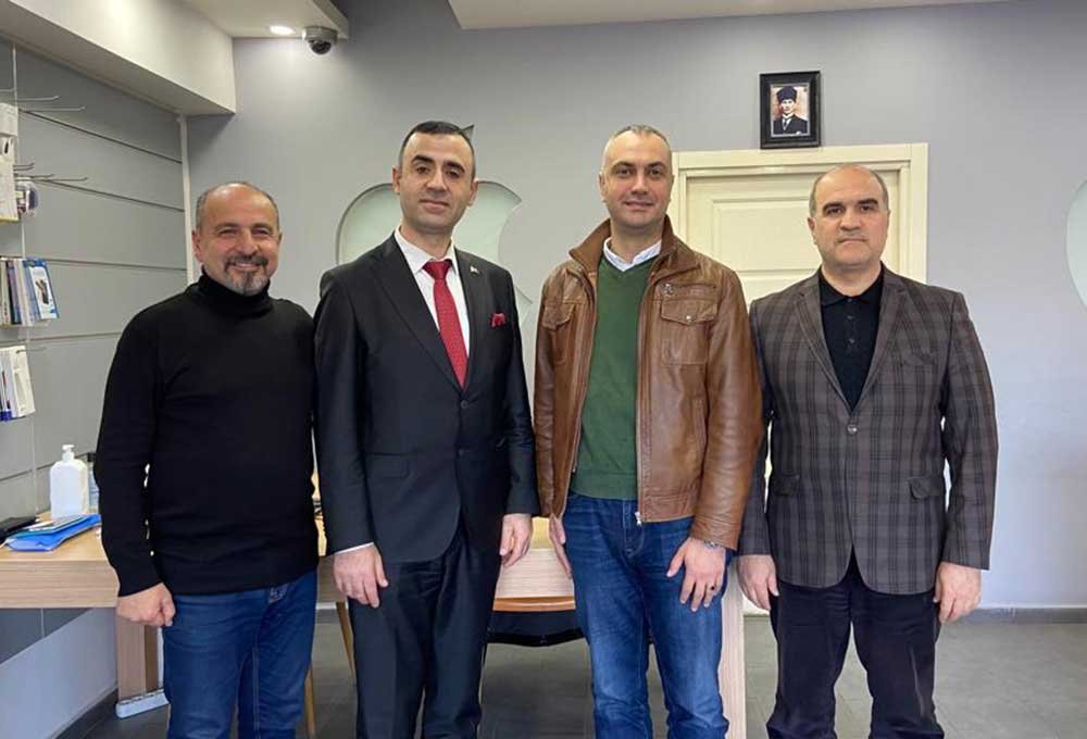 BAŞKAN ÇALIŞ, ADANA ABİAD DERNEĞİNE HAYIRLI OLSUN ZİYARETİNDE BULUNDU