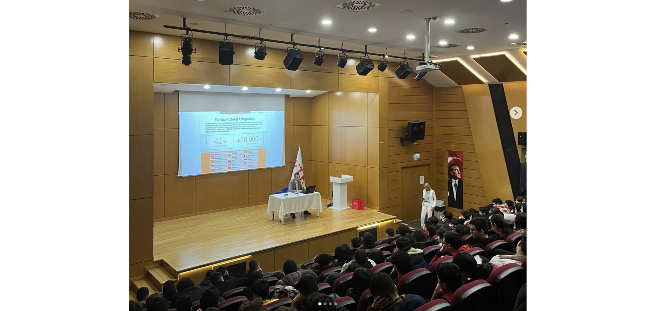TÜYAFED Başkanı Mustafa Çalış, VOLT Teknoloji Kolejlerinde “Teknoloji Savaşları” Semineri Verdi